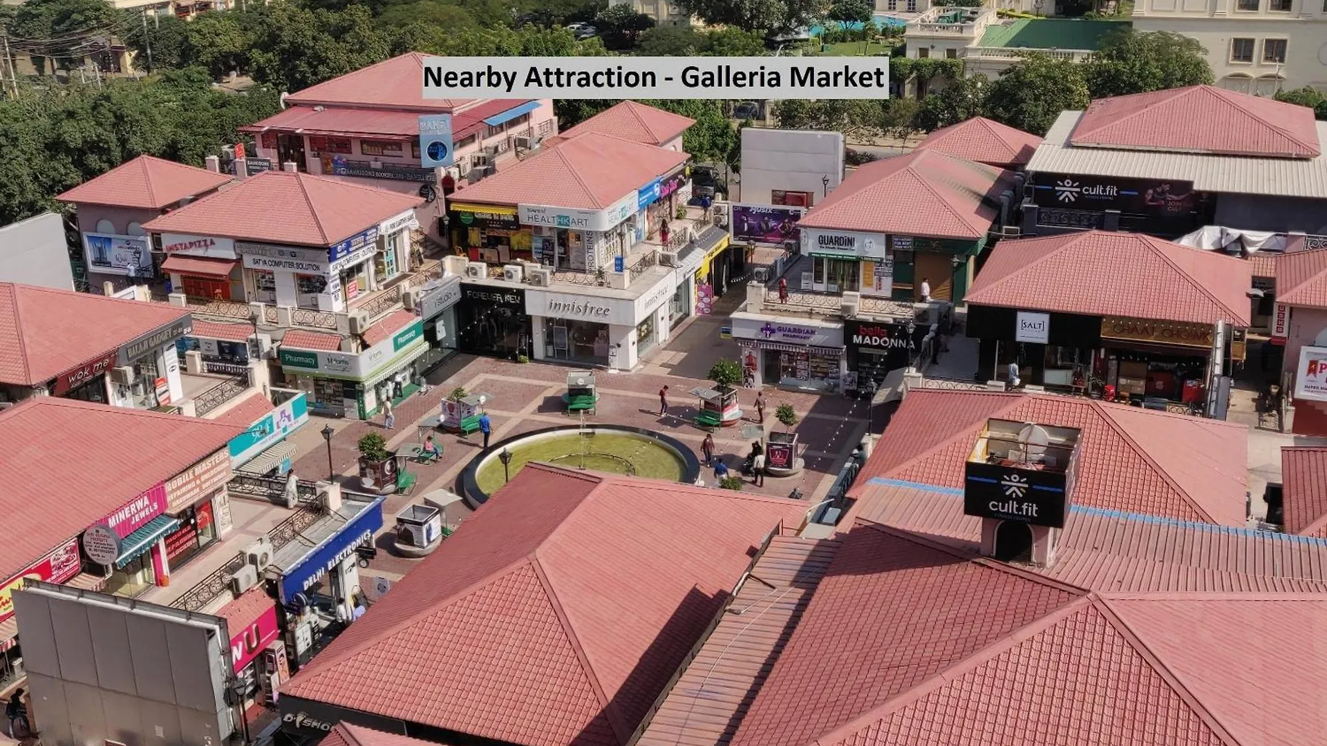 酒店 Super Townhouse Galleria Market Near Golf Course Road 古尔冈 印度